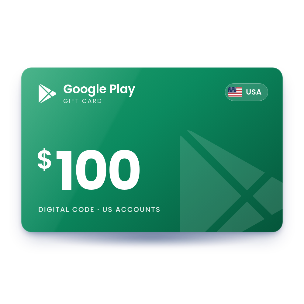 Google Play Gift Card $100 (USA)