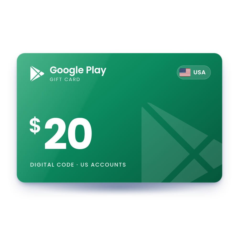Google Play Gift Card $20 (USA)