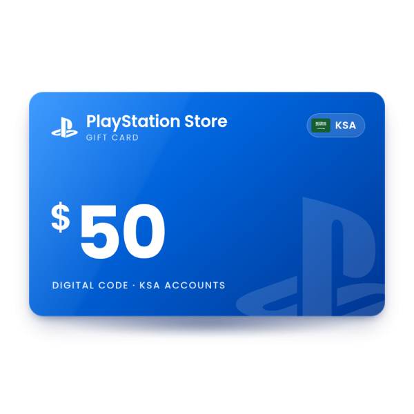 PlayStation Store $50 - KSA Store