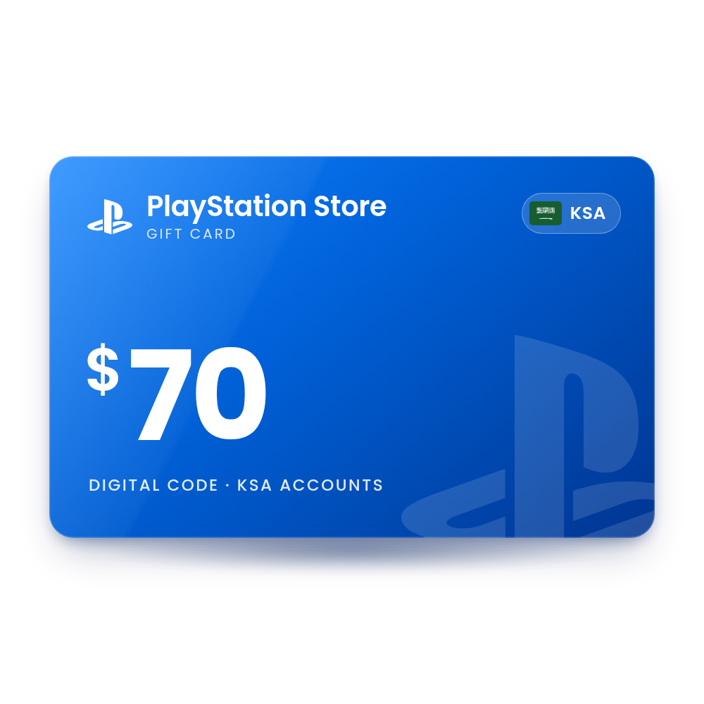 PlayStation Store $70 (KSA)