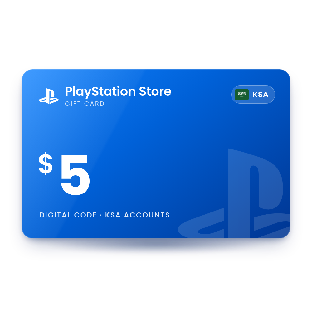 PlayStation Store $5 (KSA)