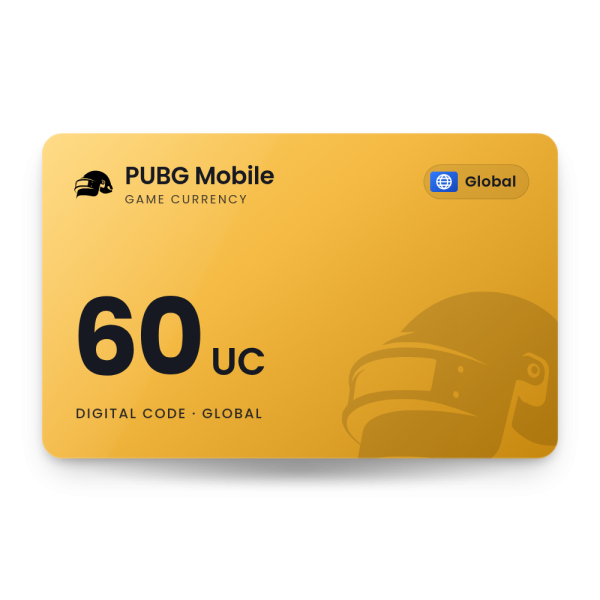 PUBG Mobile 60 UC - Global