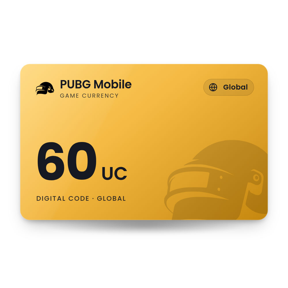 PUBG Mobile 60 UC (Global)