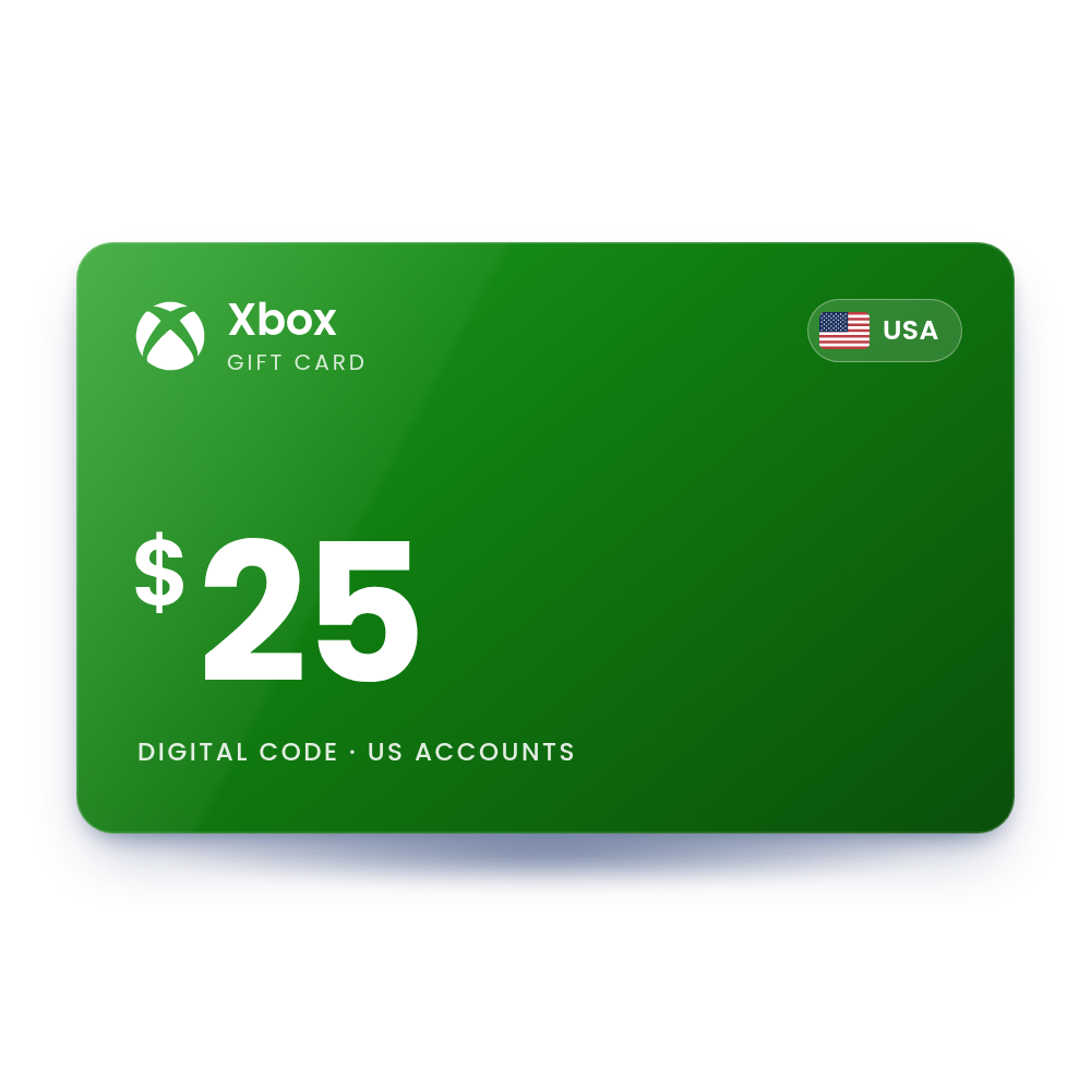 Xbox Gift Card $25 (USA)