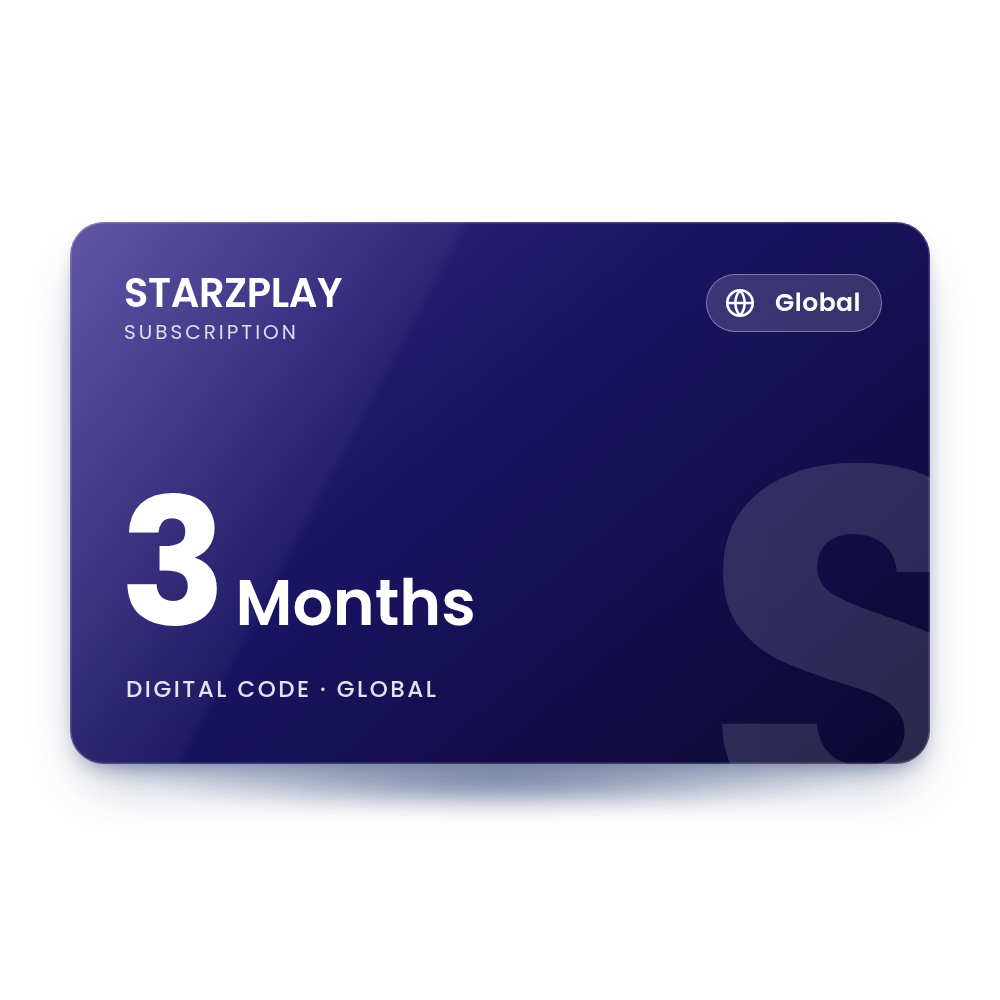 STARZPLAY 3 Months (Global)