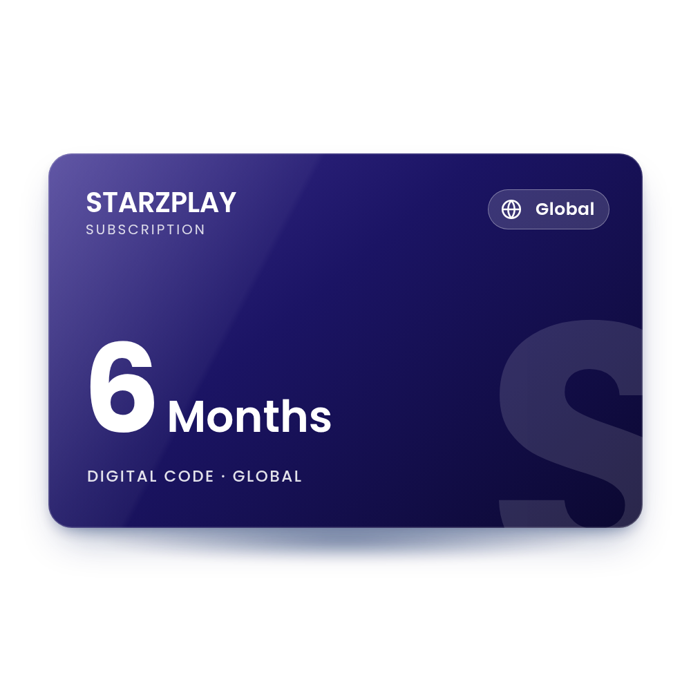 STARZPLAY 6 Months (Global)