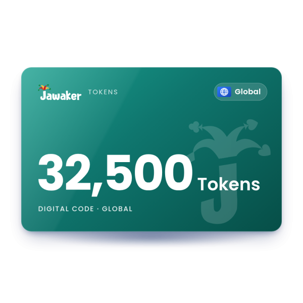 Jawaker 32,500 Tokens - Global
