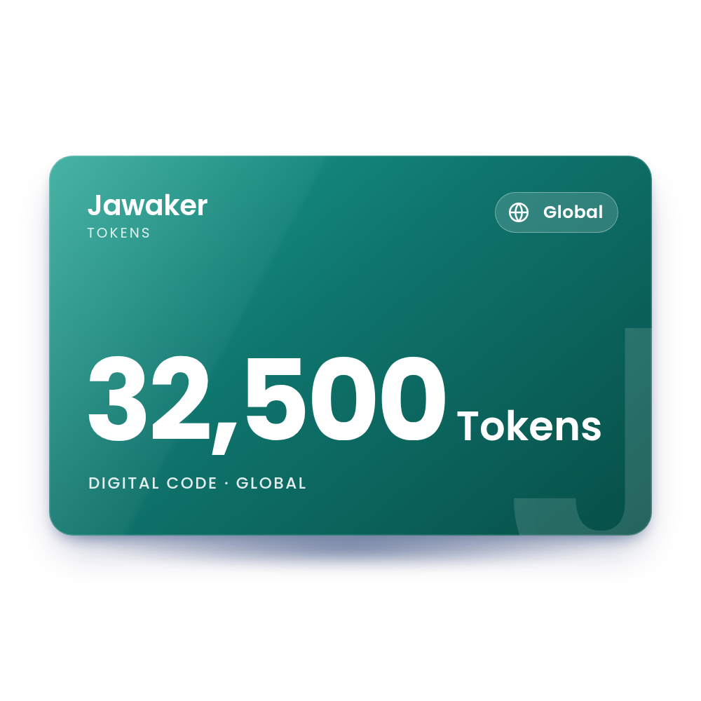 Jawaker 32,500 Tokens (Global)