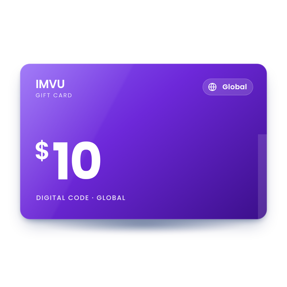 IMVU Gift Card $10 (Global)
