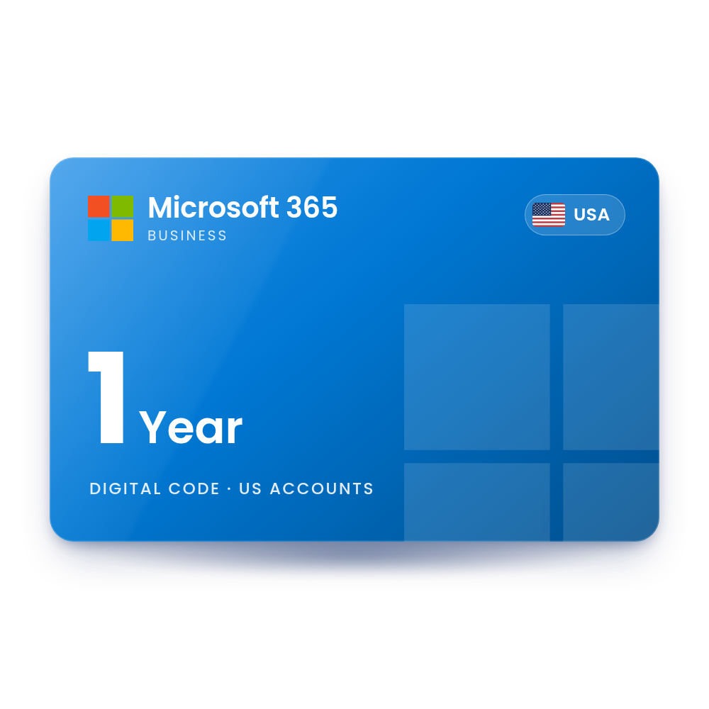 Microsoft 365 Business 1 Year - USA (USA)