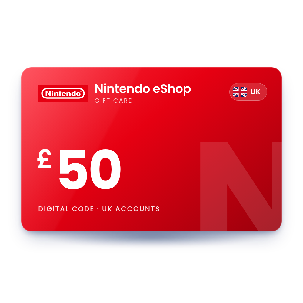 Nintendo eShop £50 (UK)