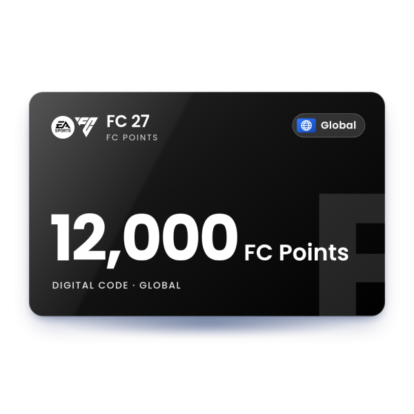 EA SPORTS FC 27 12,000 FC Points - Global