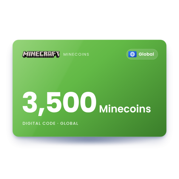 Minecraft 3,500 Minecoins - Global