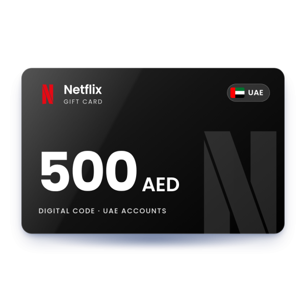 Netflix Gift Card 500 AED - UAE Store
