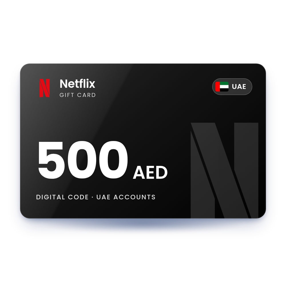 Netflix Gift Card 500 AED (UAE)