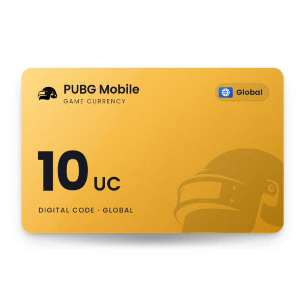PUBG Mobile 10 UC - Global