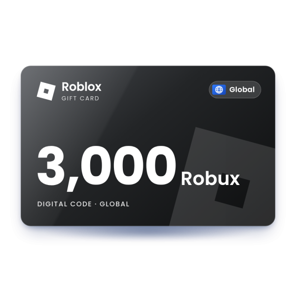 Roblox 3,000 Robux - Global