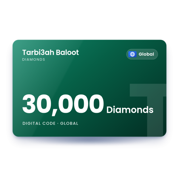 Tarbi3ah Baloot 30,000 Diamonds - Global