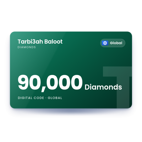 Tarbi3ah Baloot 90,000 Diamonds - Global
