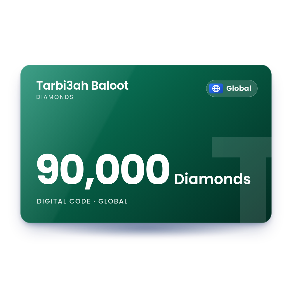 Tarbi3ah Baloot 90000 Diamonds
